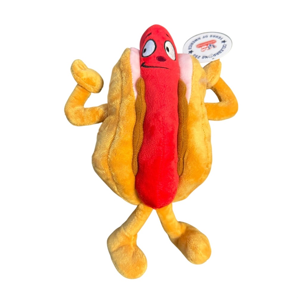 NWT Wienerschnitzel Hot Dog Plush Doll Limited Edition Celebrating 250 Years